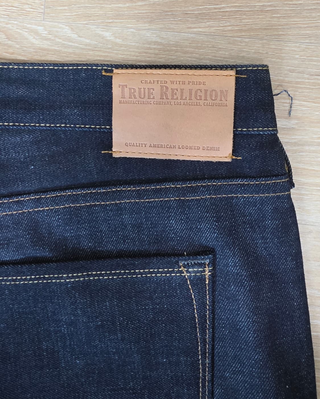 트루릴리젼 인디고 셀비지 데님 40 상품이미지3