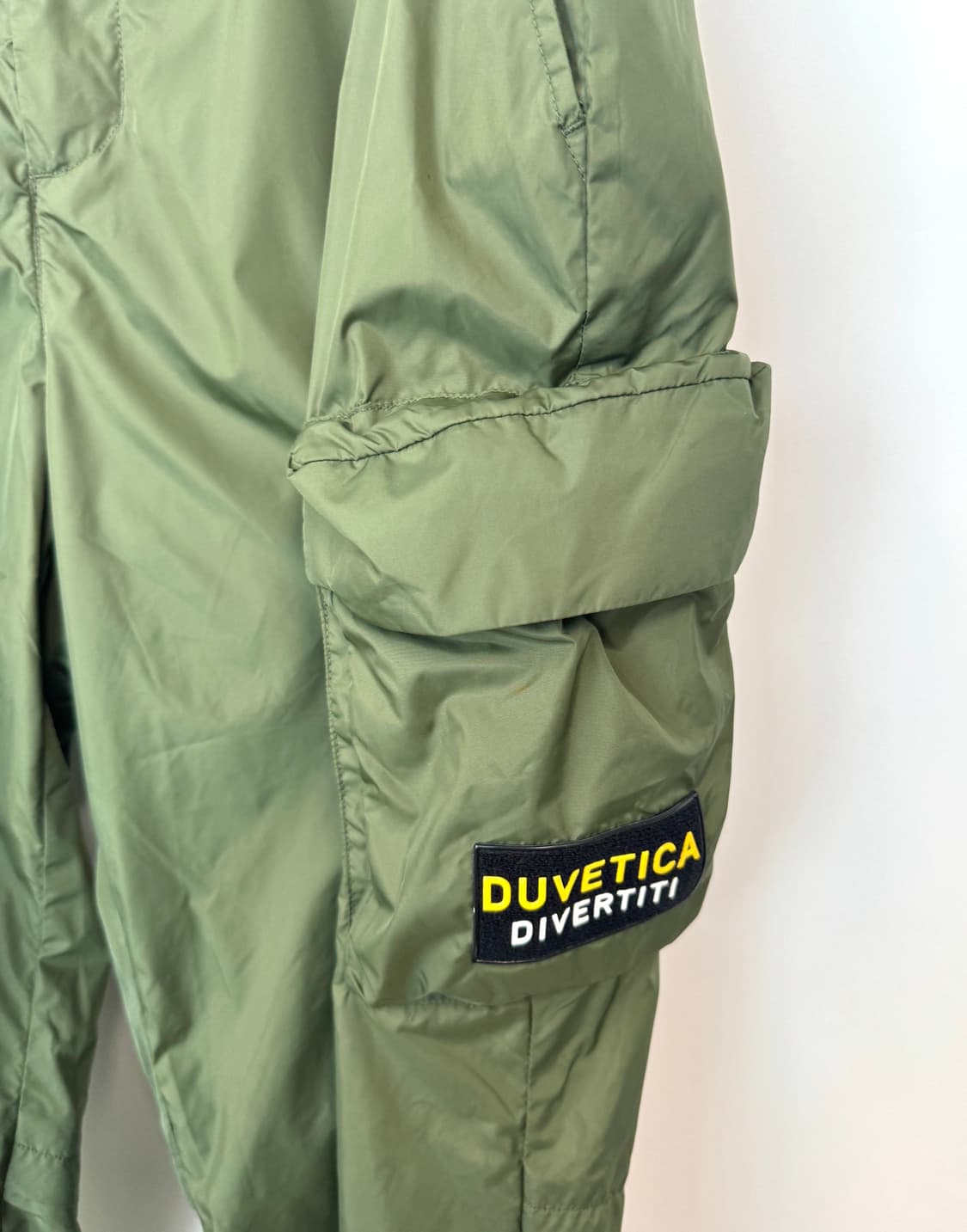 DUVETICA DIVERTITI 듀베티카 토이마보 카키 카고 조거 팬츠 상품이미지5