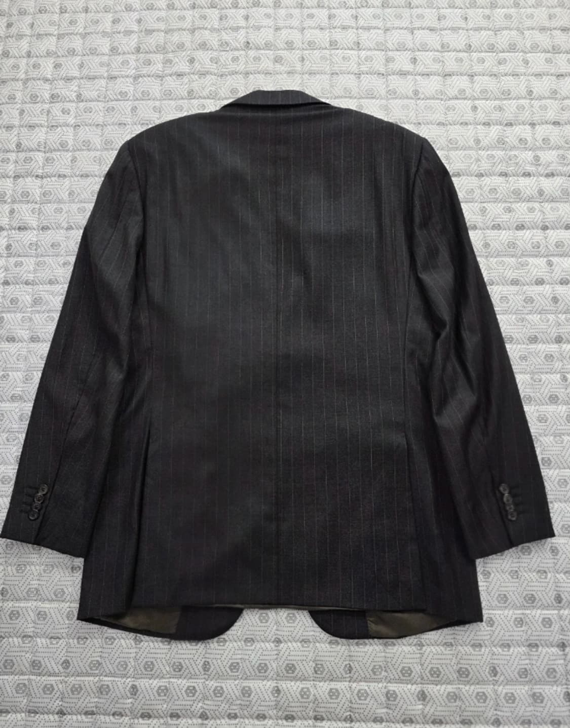 로로피아나 남성 스트라이프 정장 셋업 52R 상품이미지3