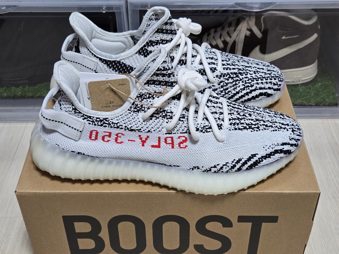 [판매](265)아디다스 이지 부스트 350 V2 지브라 상품이미지2