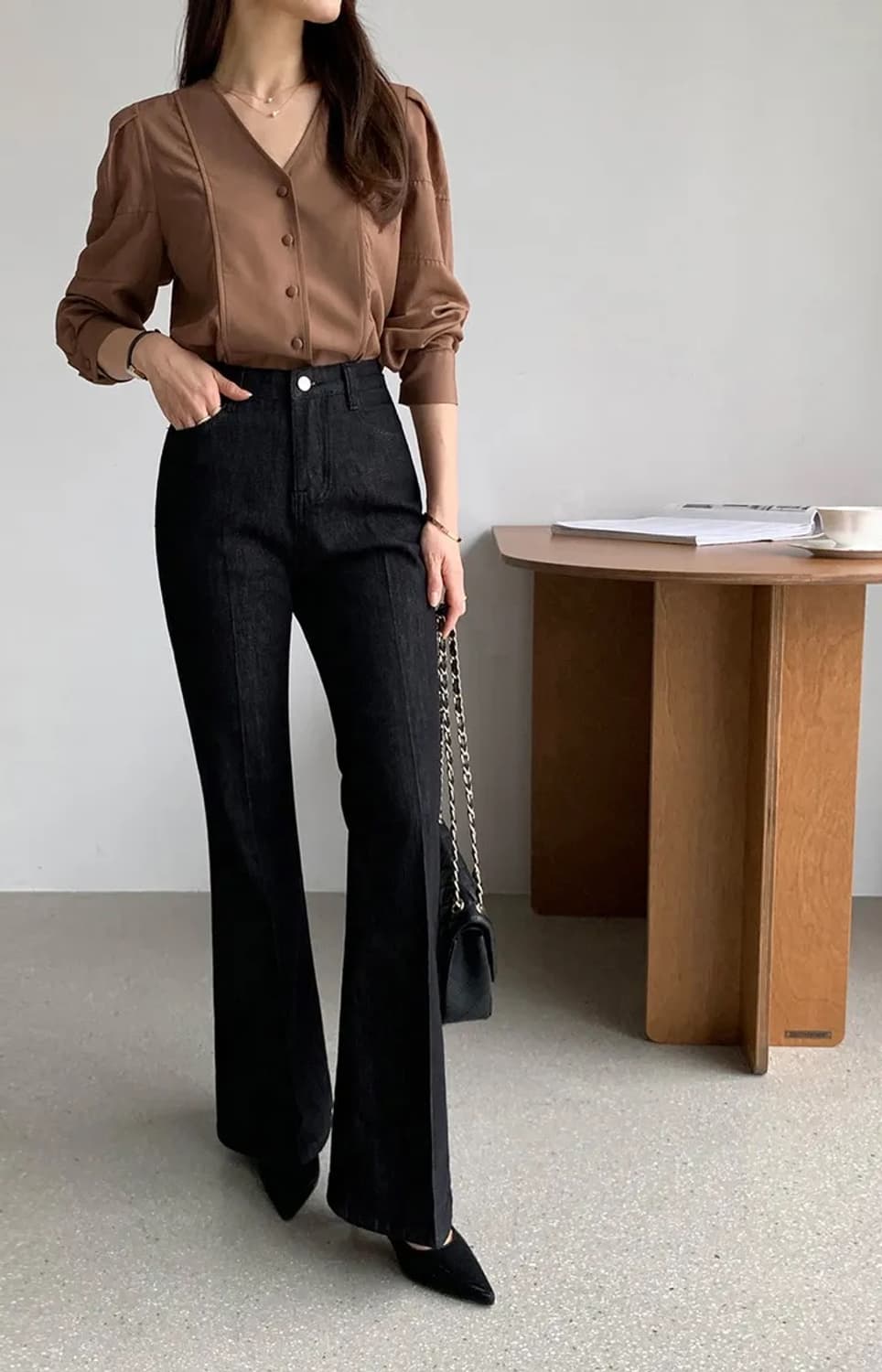 뮬랑 논페이드 부츠컷 S 상품이미지3