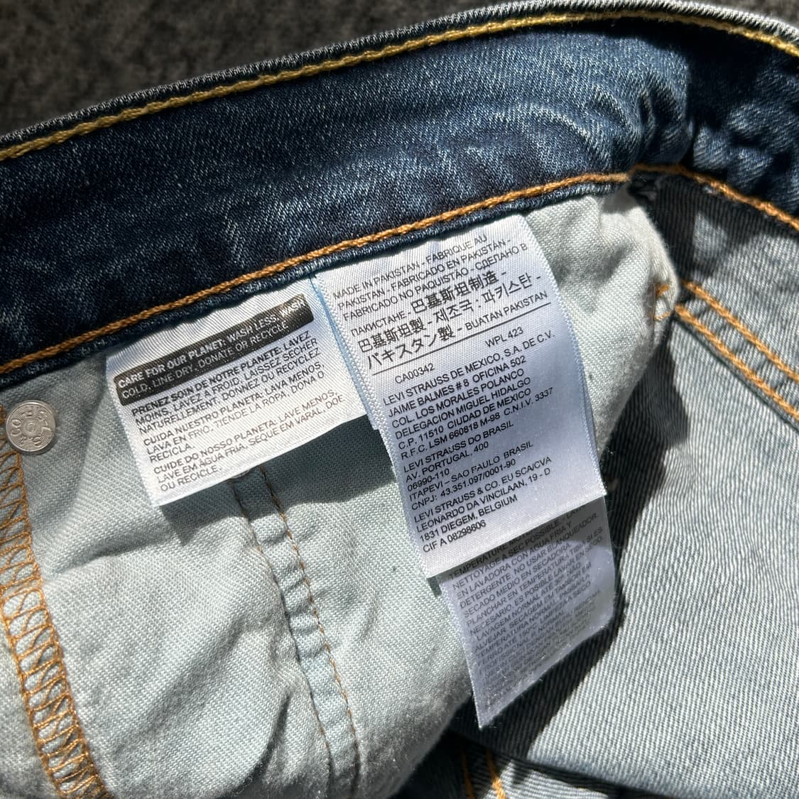 리바이스 514 스트레이트 데님 팬츠 상품이미지5