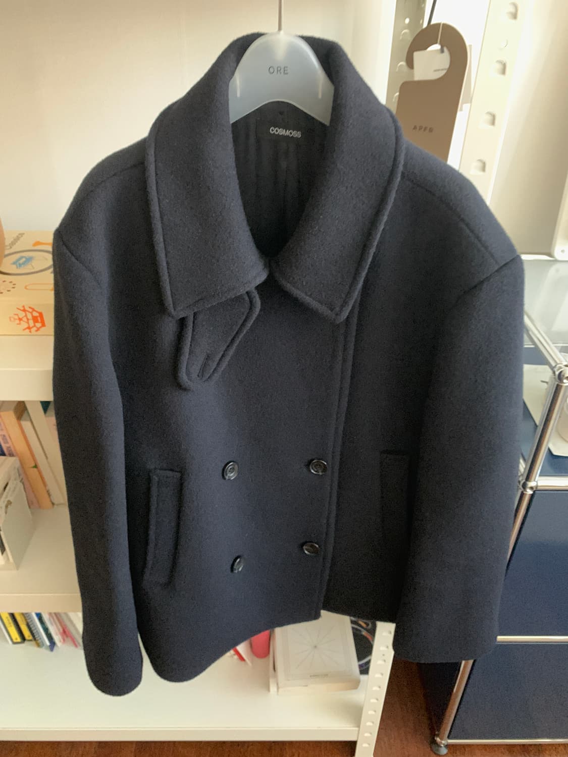 Cosmoss 하이넥 더블 피코트 상품이미지3