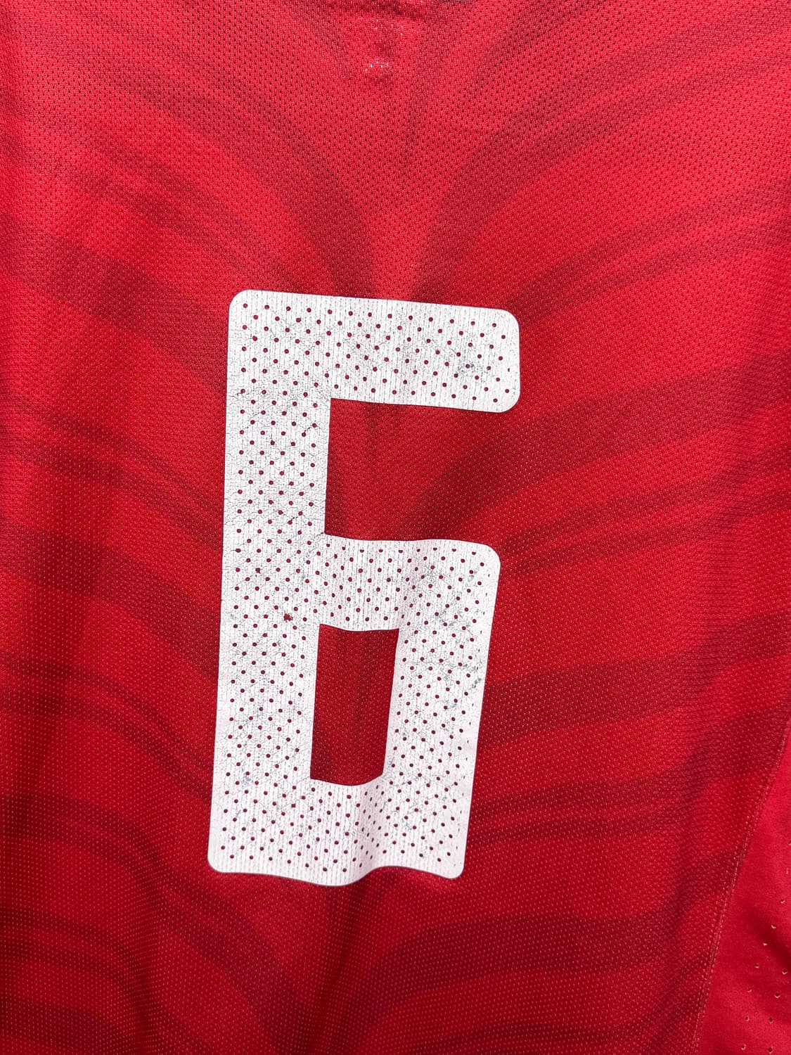 10-12 나이키 대한민국 홈 지급용 유니폼 반팔 No.6 김보경 상품이미지6