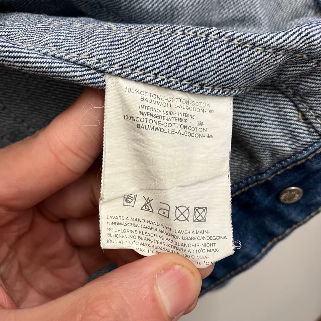 n54 디스퀘어드2 데님 청자켓 상품이미지4