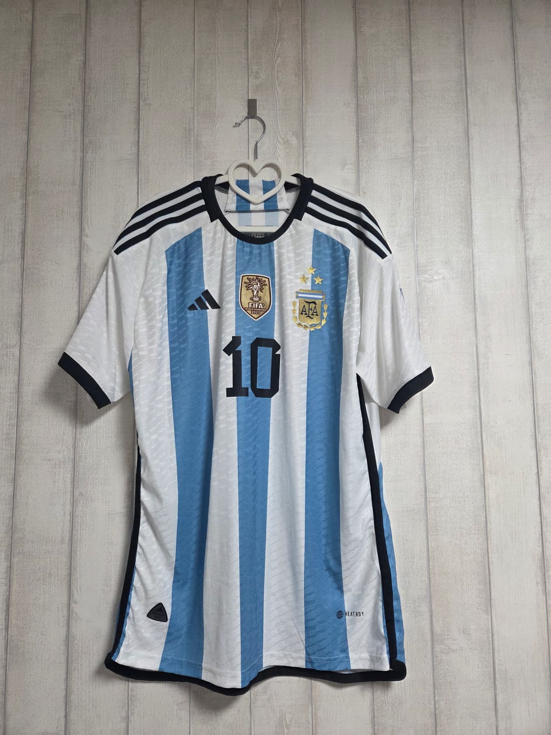아르헨티나 대표팀 메시 FIFA 카타르 월드컵 어센틱 유니폼 상품이미지8