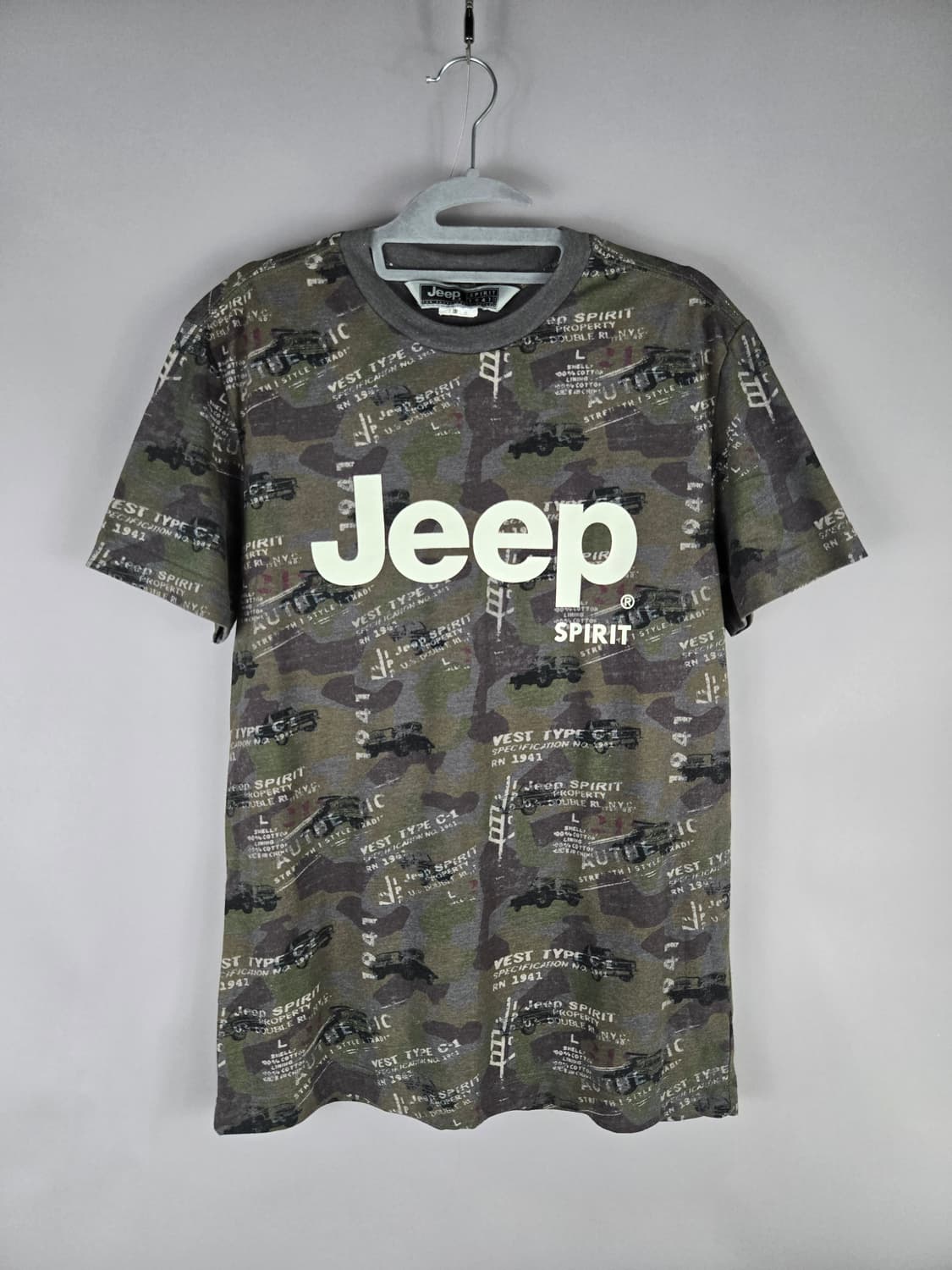 [무료배송]지프 95 M 남성 카모 반팔 티셔츠 상품이미지1