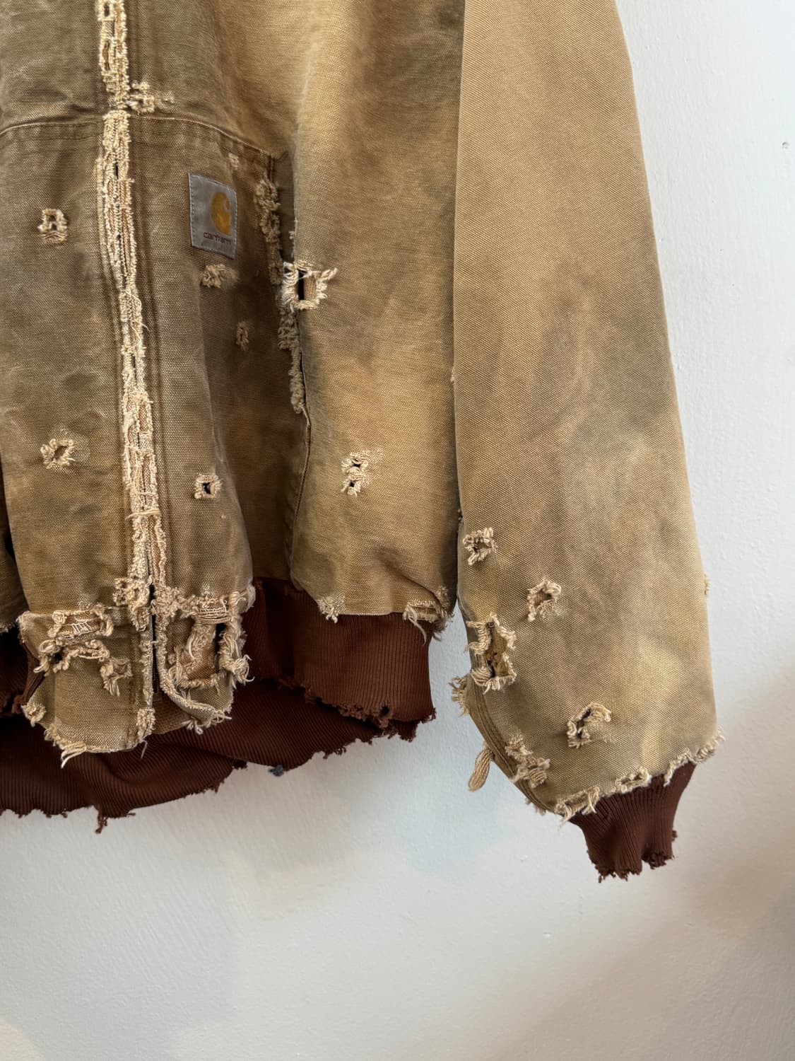 Charhartt thermal lined work hoodie jack 상품이미지5