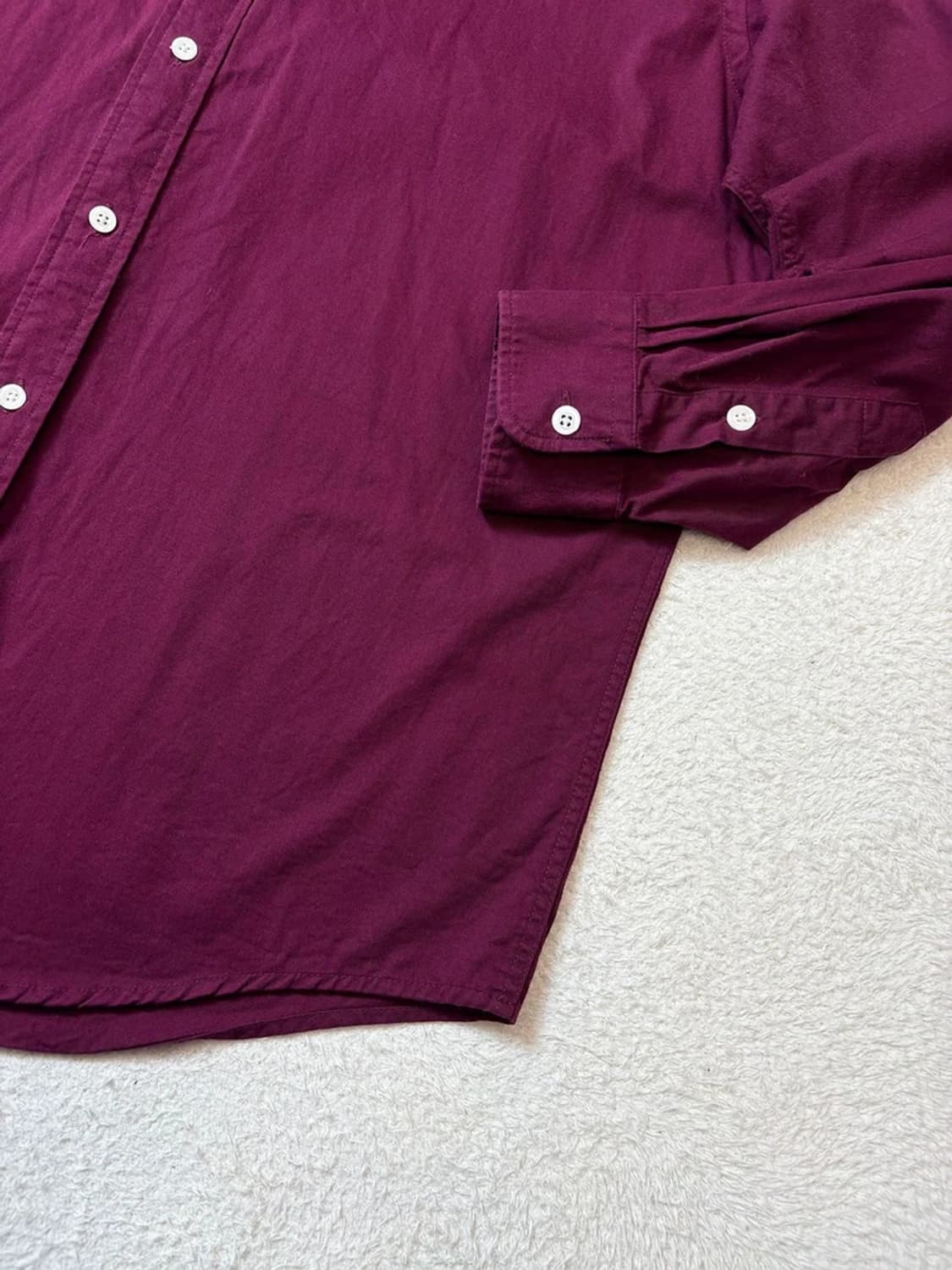 폴로 랄프로렌 00's 코튼 솔리드 로고 셔츠 PN6493 상품이미지5