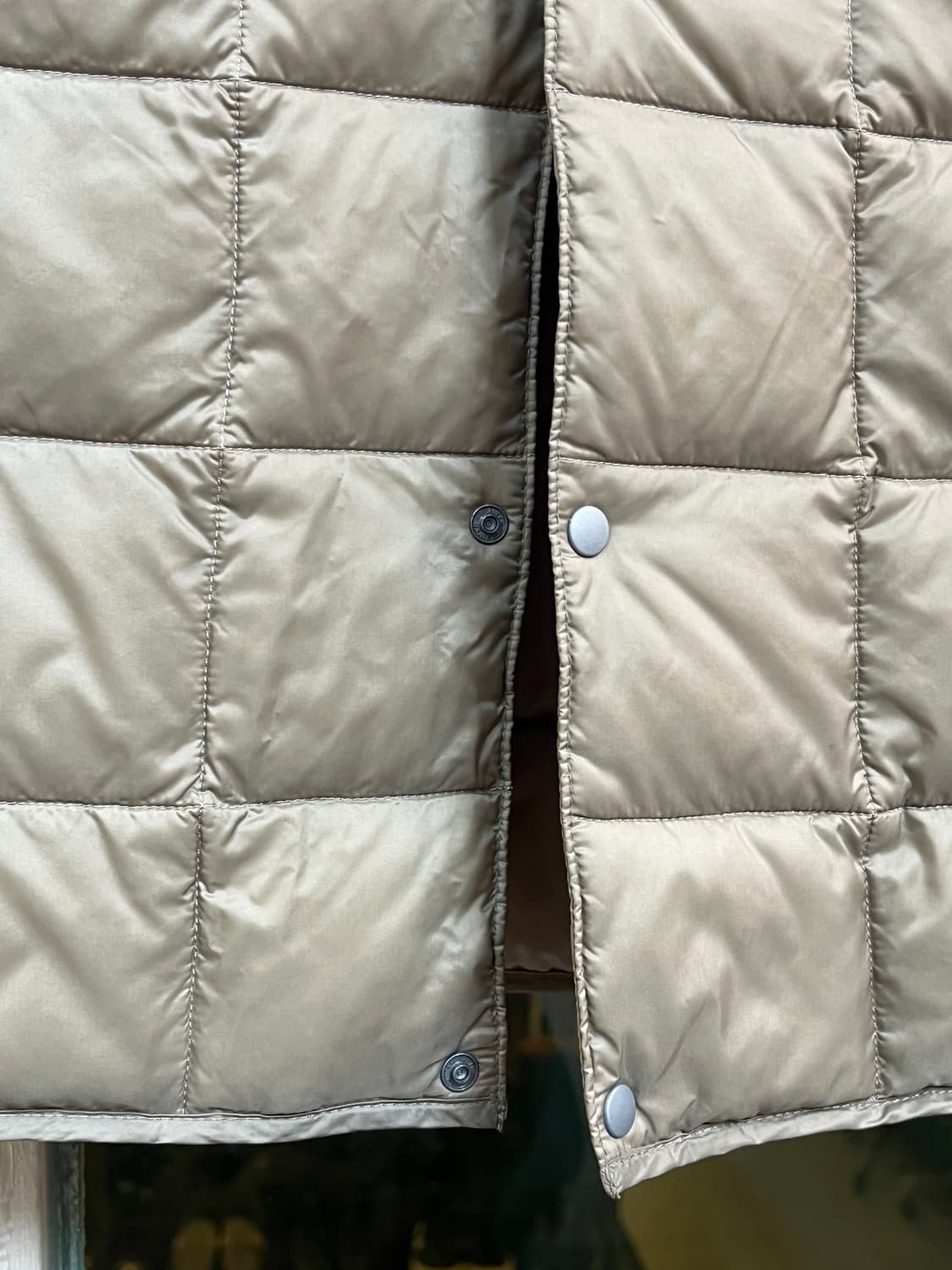 Taion 퀼팅 V넥 경량 패딩 조끼 베스트 2XL 상품이미지5