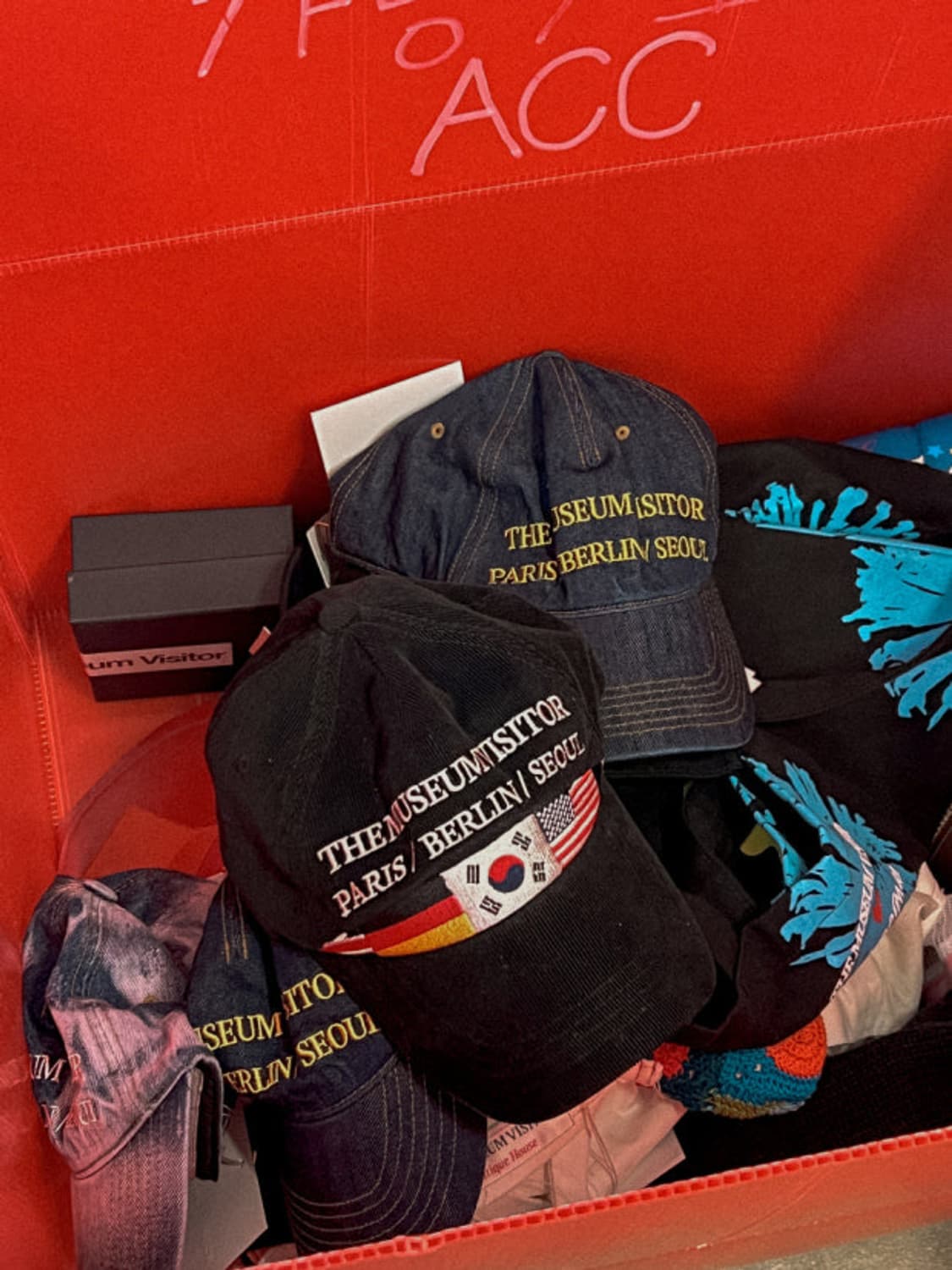 더뮤지엄비지터 데님볼캡 상품이미지1