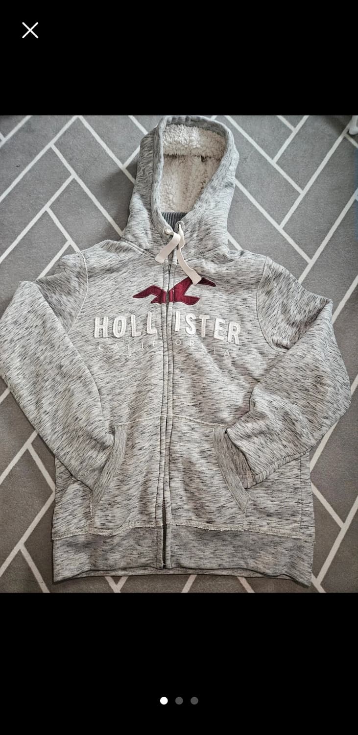 홀리스터 양털!! 후드집업 상품이미지1
