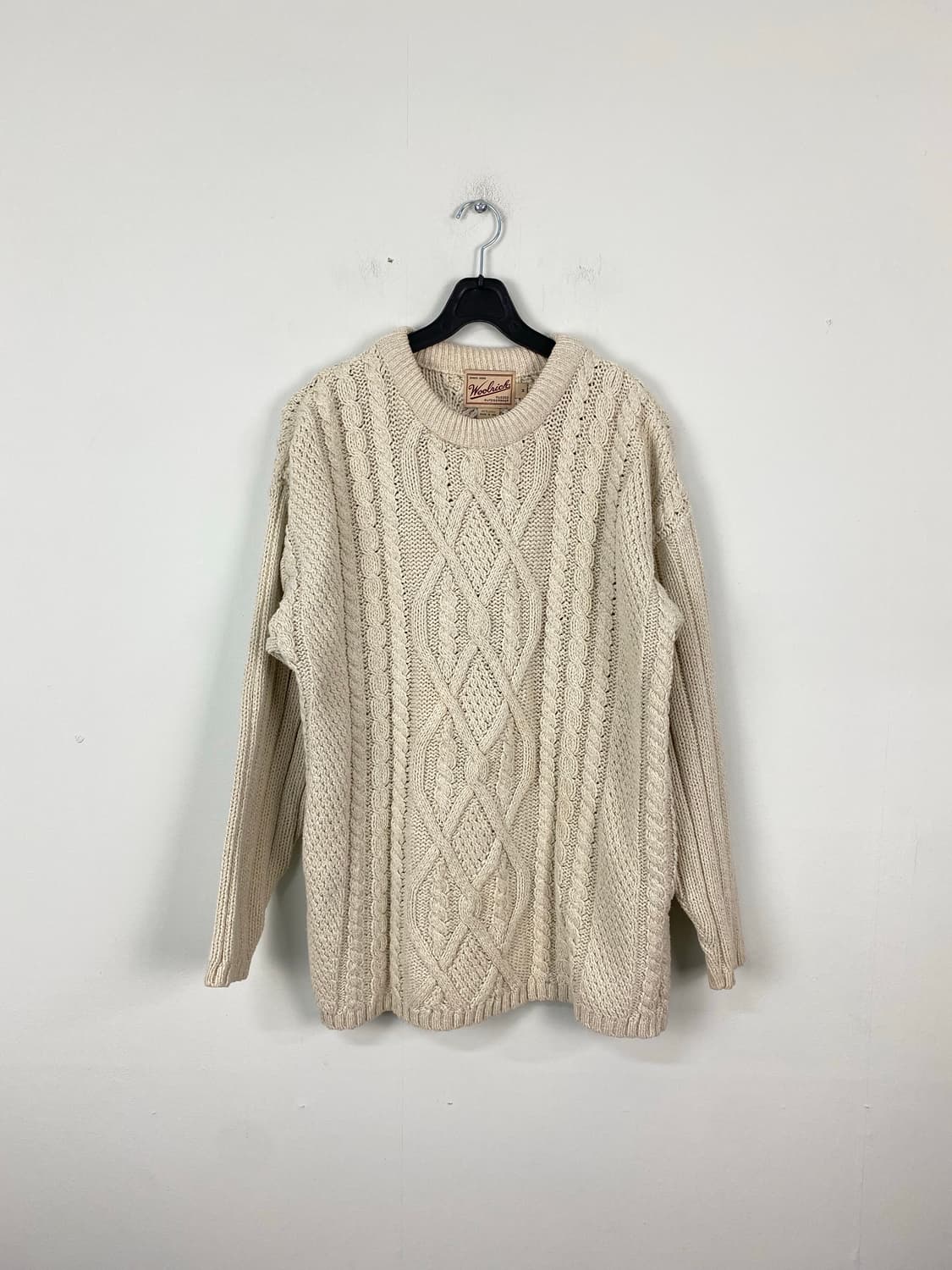 Woolrich 울리치 케이블 니트 스웨터 M 상품이미지1