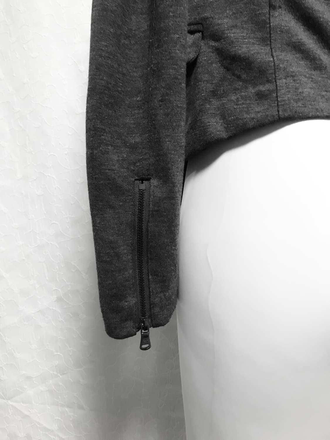 빈티지 heaven and earth 펑크 언발란스 레이어드 카라 자켓 상품이미지8