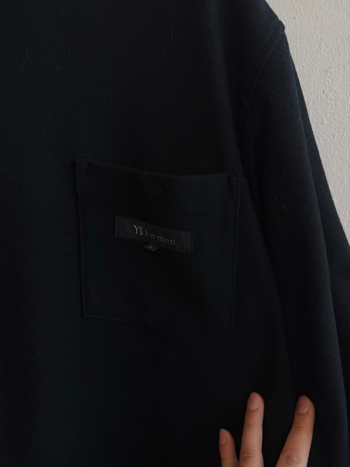 요지야마모토 리버서블 후드코트 상품이미지2