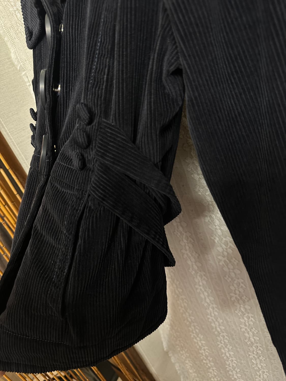 marc jacobs 빅 버튼 코듀로이 자켓 네이비 상품이미지2
