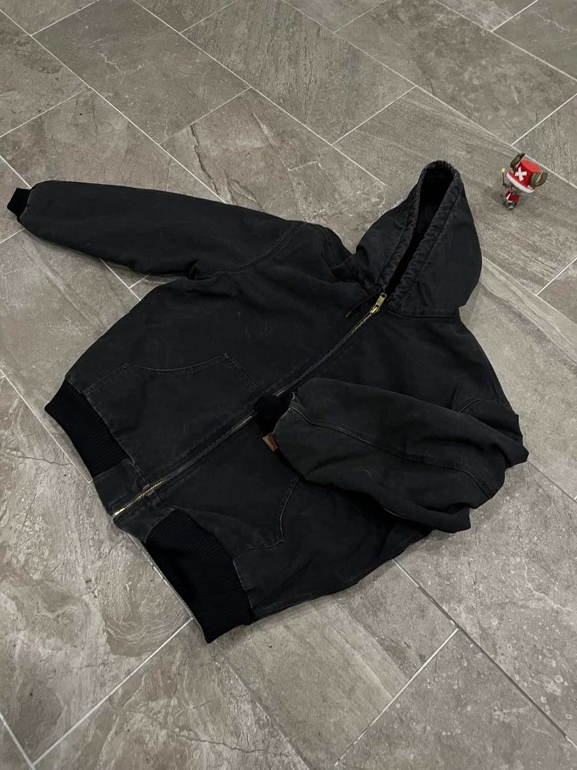 (XL) 칼하트 덕 액티브 후드자켓 J130 BLK 블랙 상품이미지8