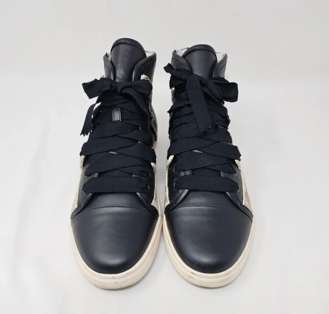 랑방 LANVIN 여성 하이탑 스니커즈 38 (240) 상품이미지5