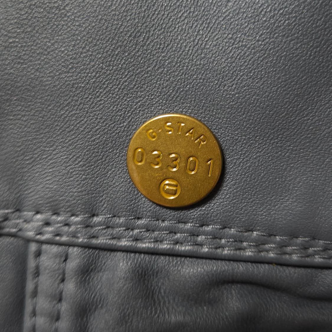 L ) 레어템 지스타로우 가죽 자켓 상품이미지6