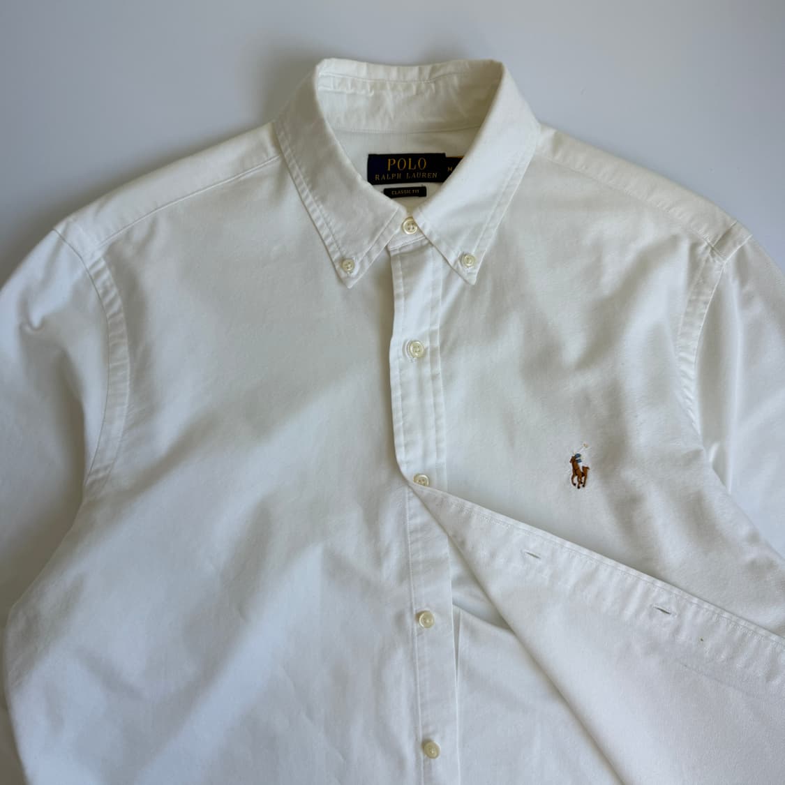 Polo  폴로 랄프로렌 화이트 옥스포드 셔츠  상품이미지5