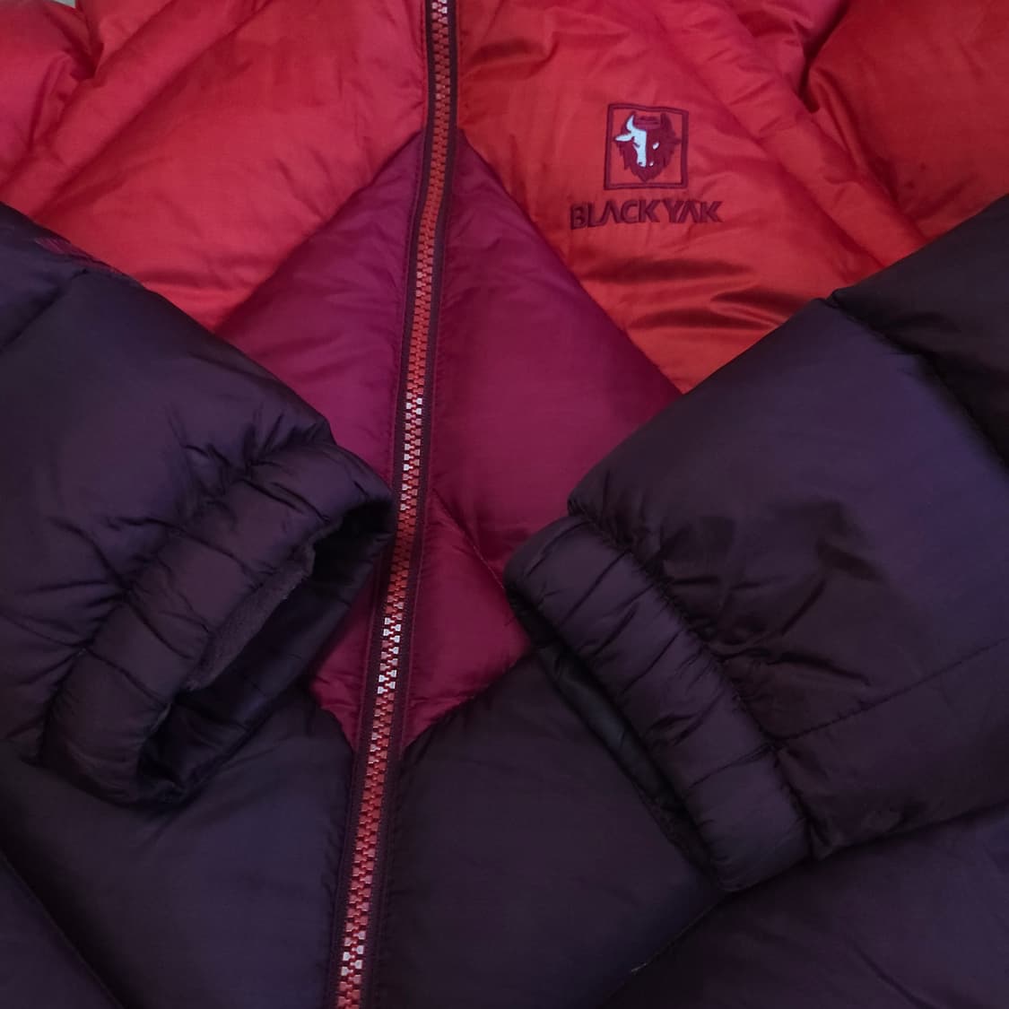 블랙야크 구스다운 패딩잠바 95-100 남여거위털 상품이미지8