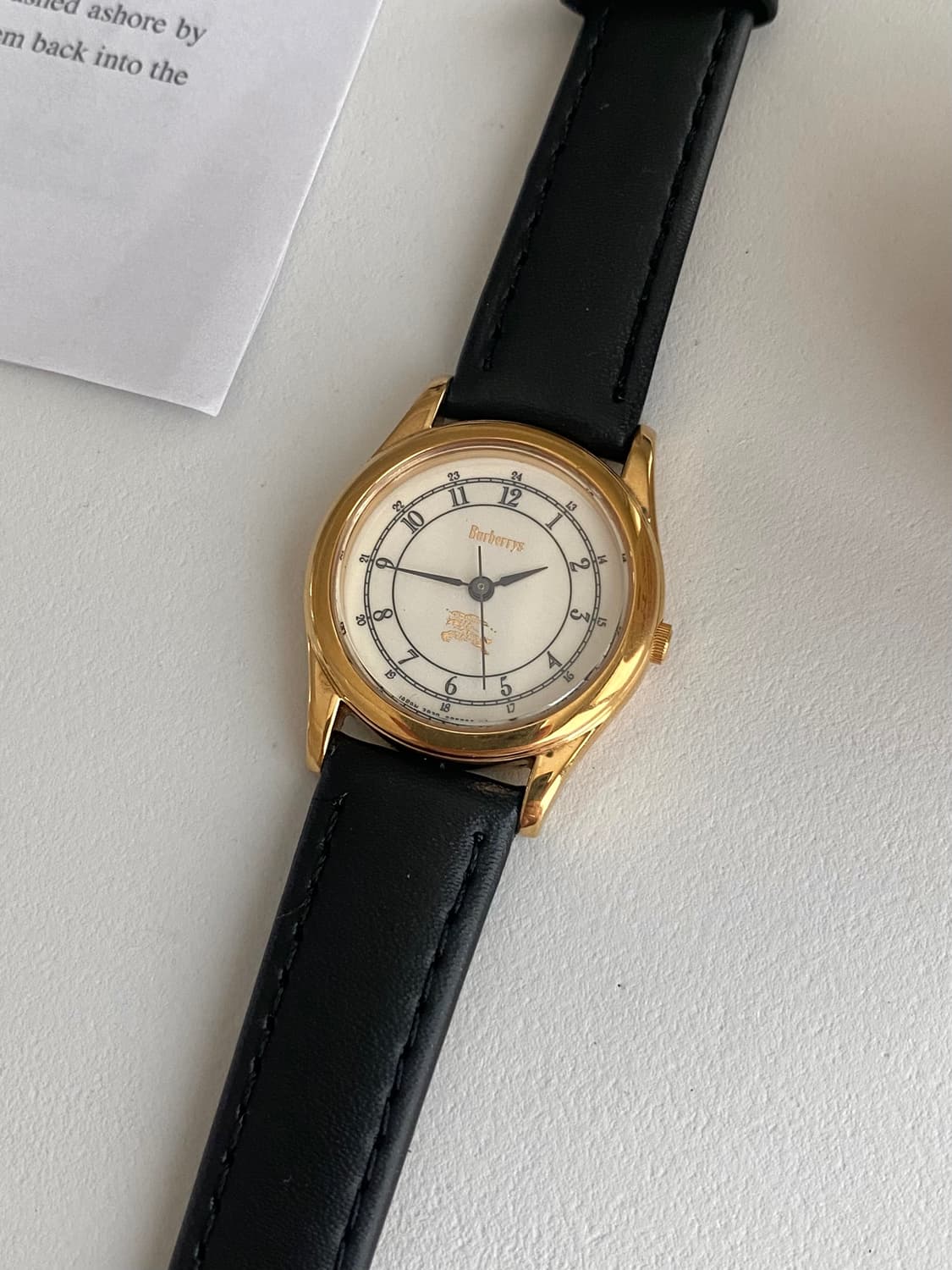 Burberrys 버버리 쿼츠 골드 레이디스 상품이미지1