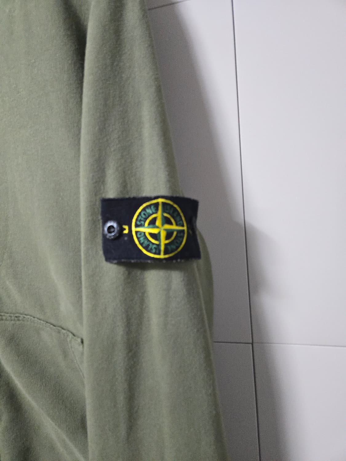 스톤아일랜드 올리브 풀집업 M 상품이미지2