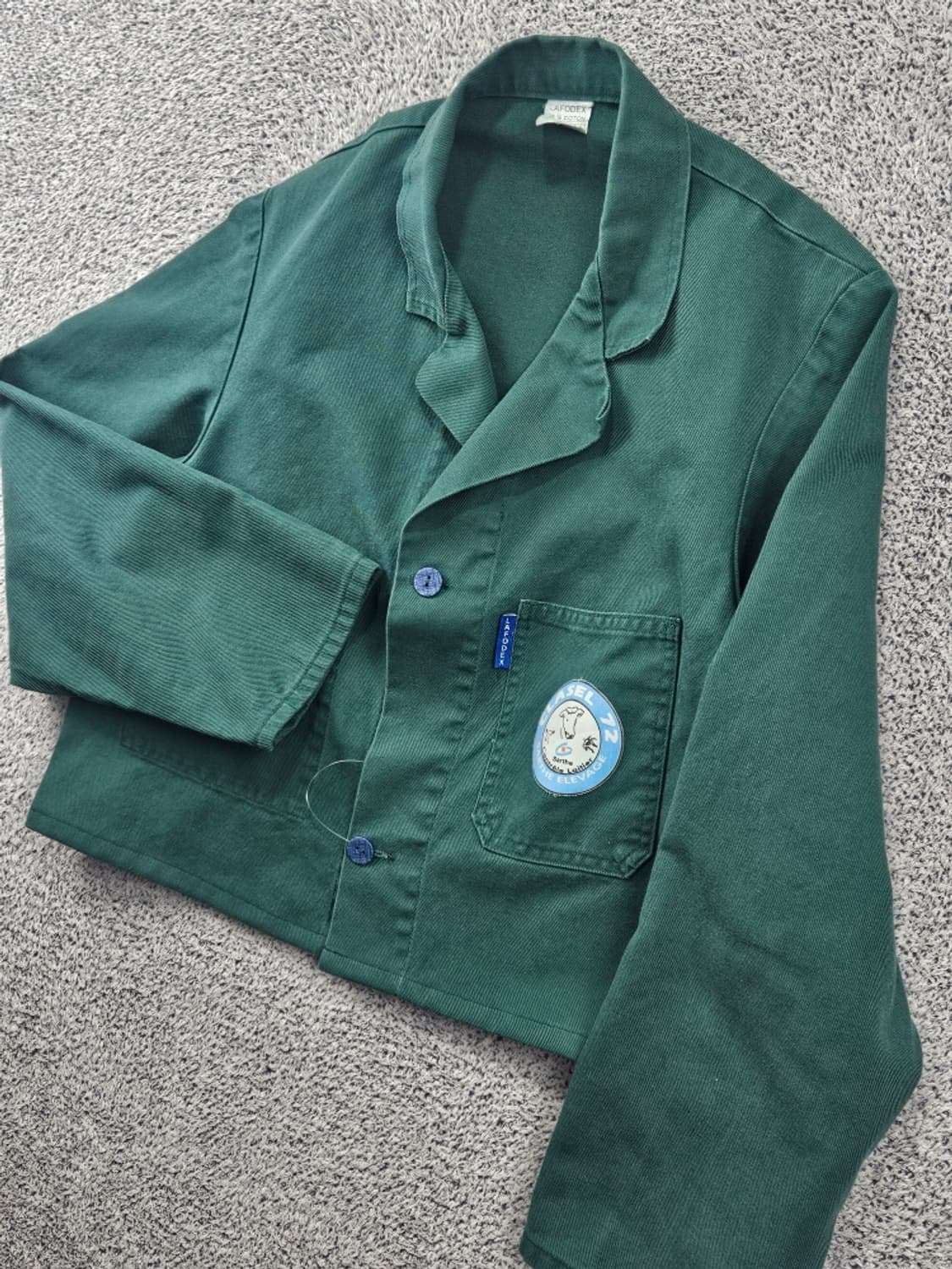 크롭 커스텀 빈티지 프렌치 워크 자켓 ( 2 ) / 11596 상품이미지6