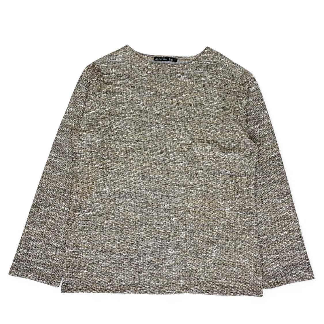 앤더슨벨 andersson bell 썸머 부클 보트 넥 풀오버 상품이미지3