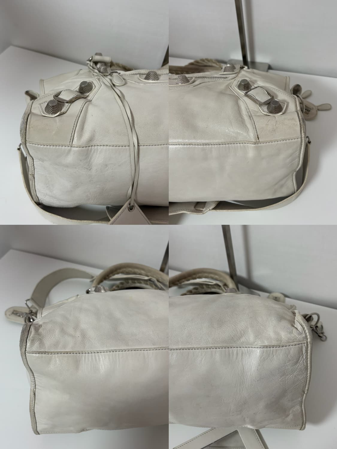 발렌시아가 자이언트 모터백 아이보리 상품이미지10