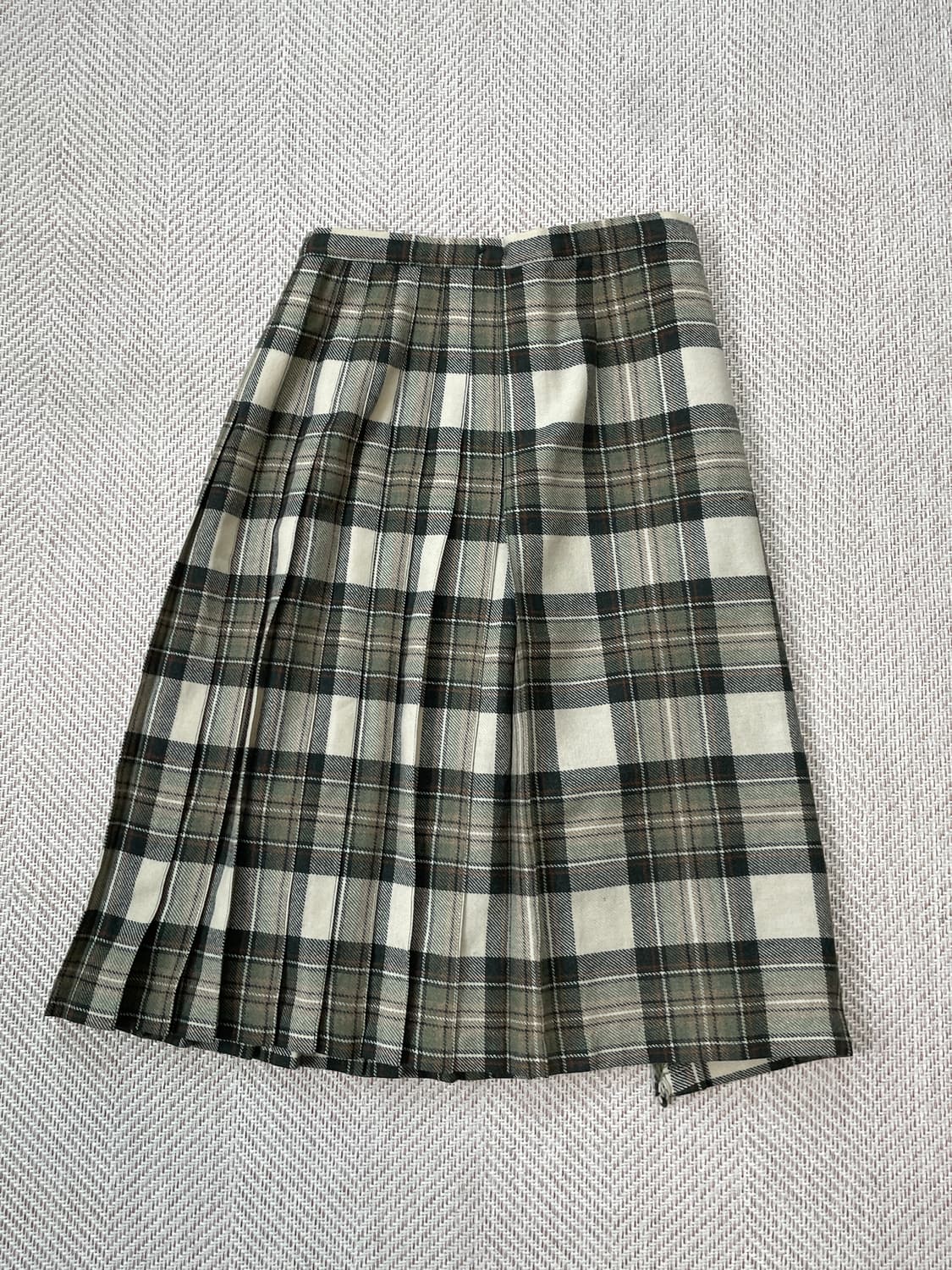 Royate 타탄체크 벨크로 스커트  J03813 상품이미지6