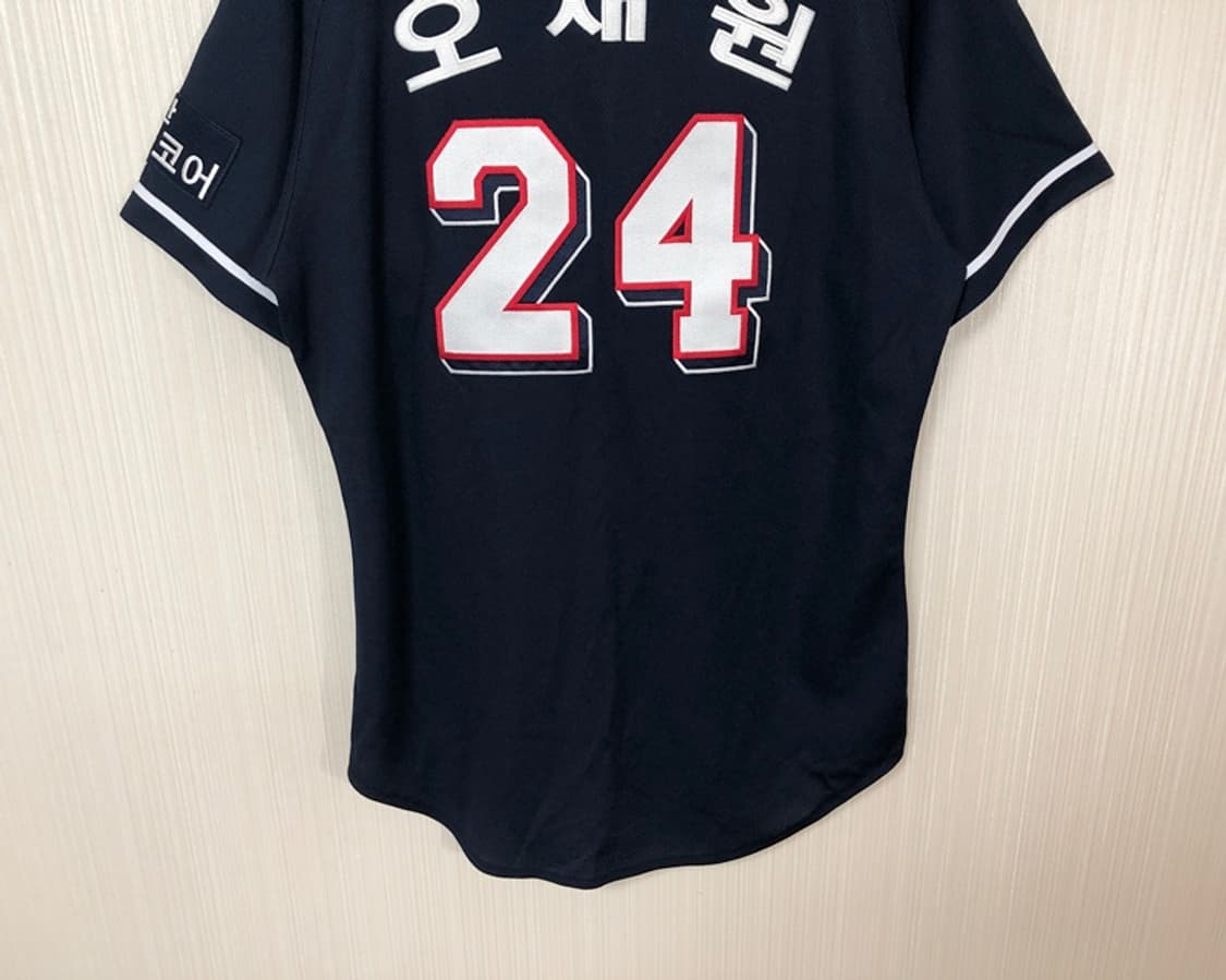 KBO 필라 두산베어스 어센틱 원정유니폼/져지 95 #24 오재원 상품이미지9
