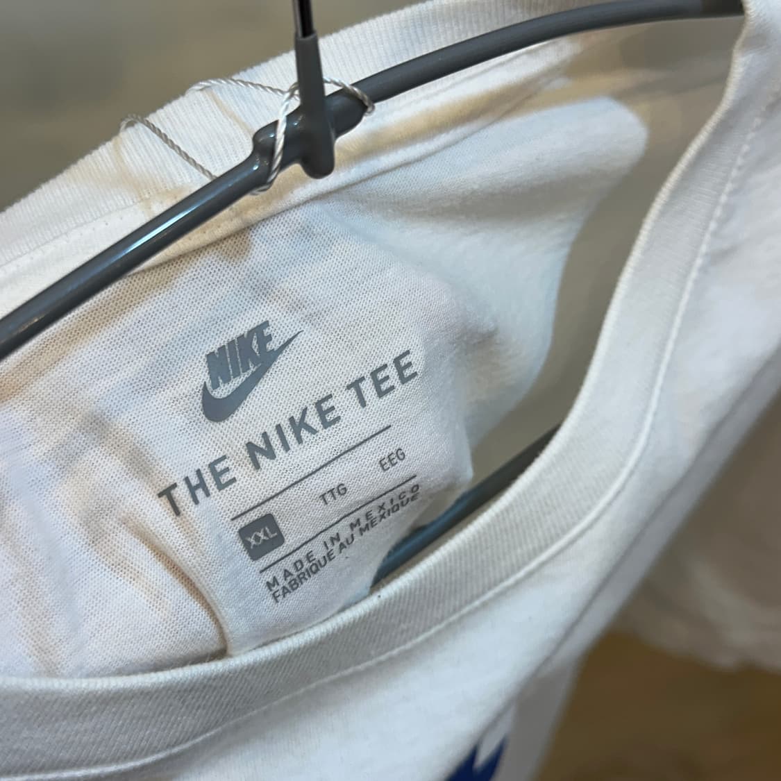 나이키 뉴욕 빅로고 반팔 티셔츠 화이트 2XL 상품이미지3