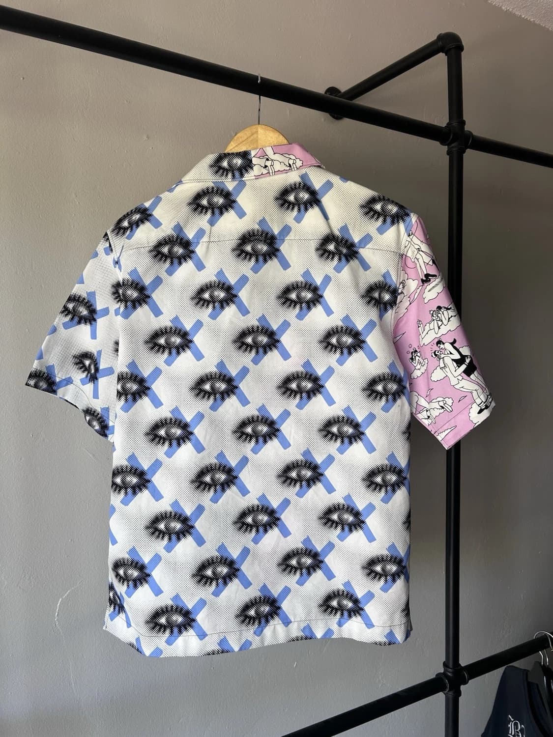 FW18 프라다 더블 매치 볼링 셔츠 S 상품이미지3