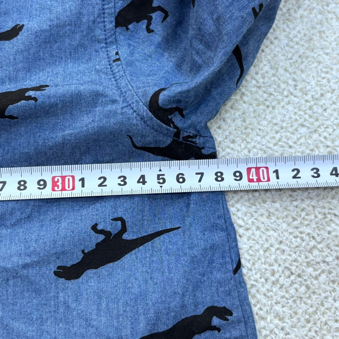 130 바비디부 키즈 공룡 패턴 긴팔 0421E 상품이미지6