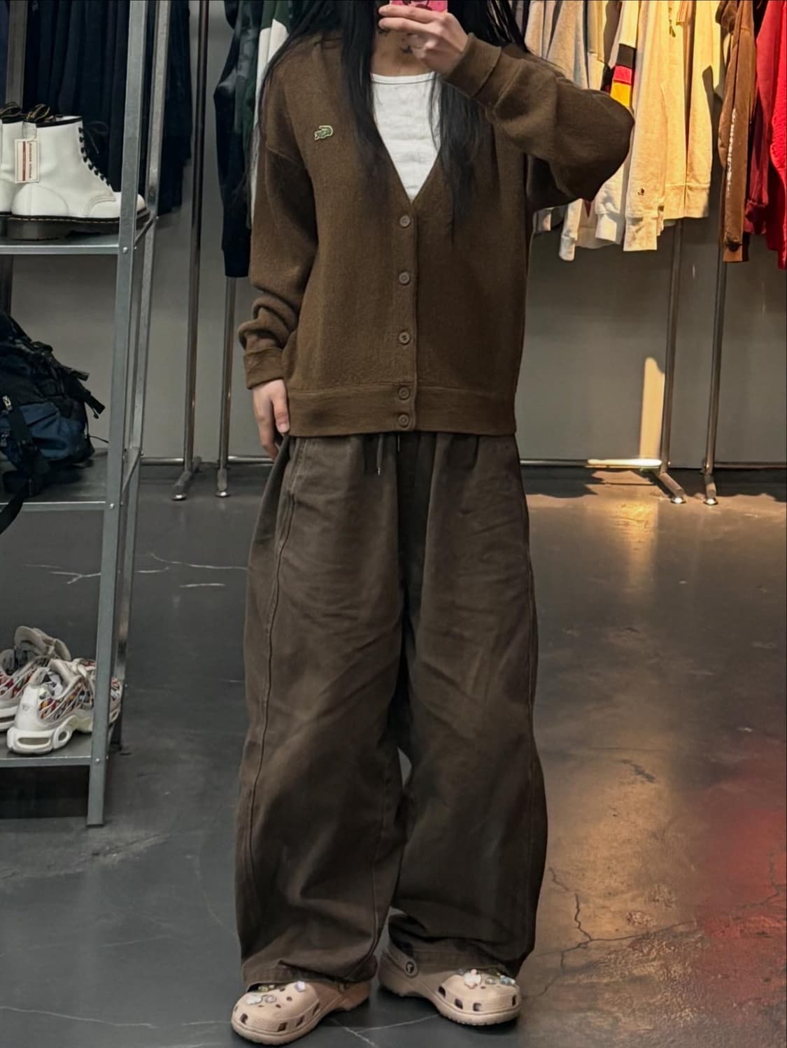 라코스테 시그니처 가디건 A3306 상품이미지1