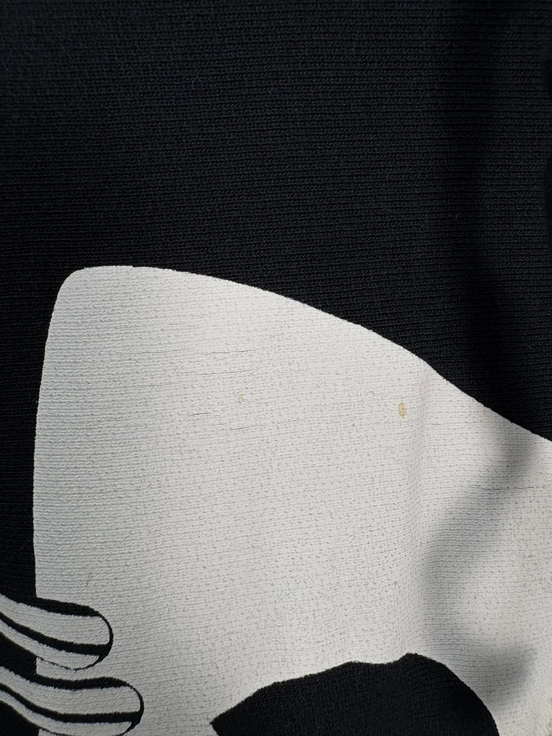 구찌 블랙 매니페스토 오버핏 후드 스웻셔츠 상품이미지8