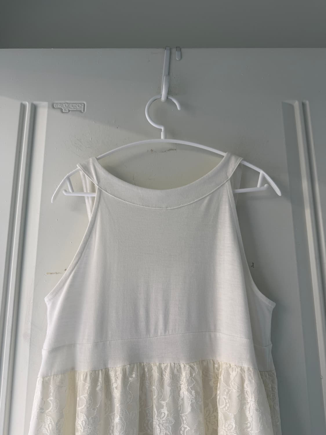 일본빈티지 레이스 홀터넥 나시원피스 상품이미지6