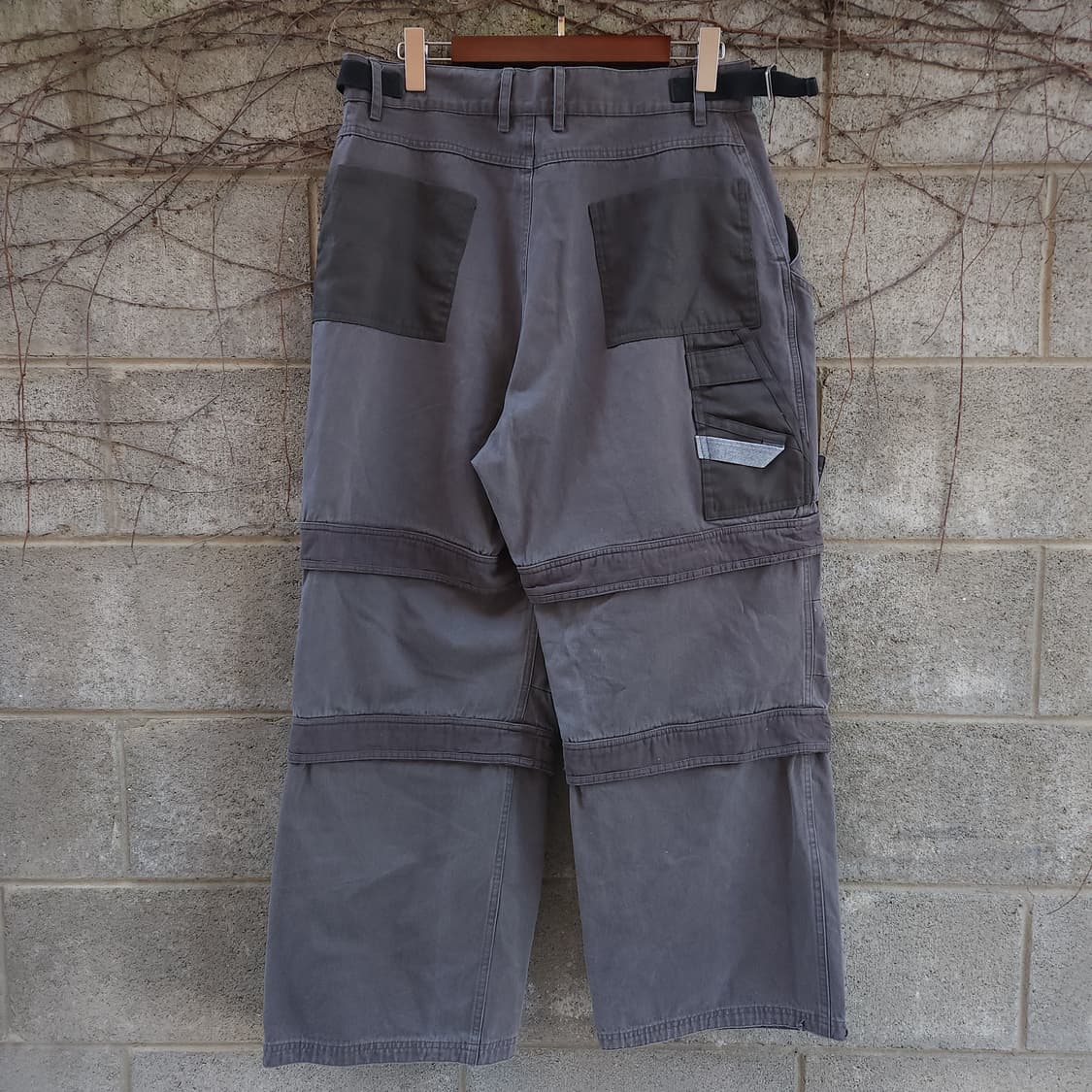 [2] 파프롬왓  파 레이어드 워크 팬츠_차콜 상품이미지6