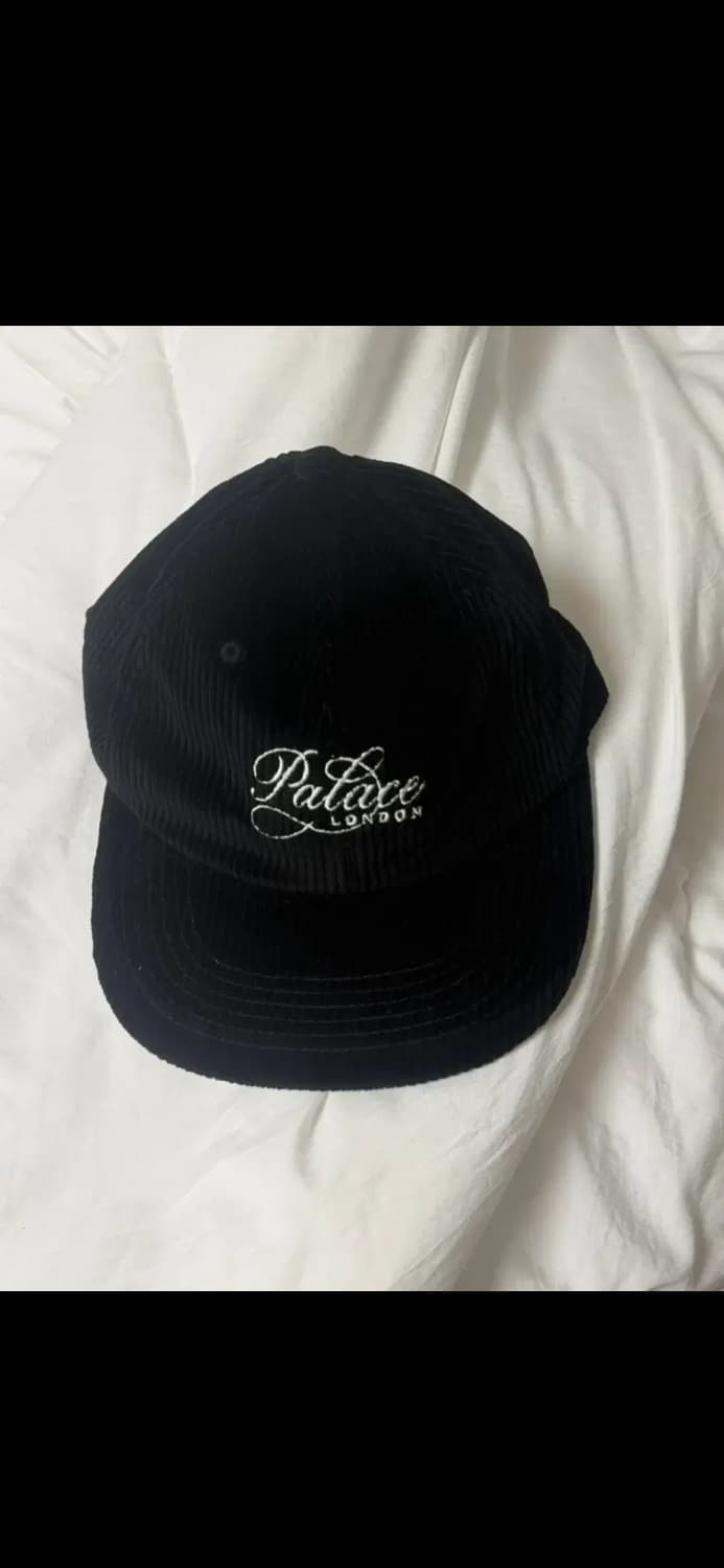 팔라스 볼캡 모자 예 올드 코듀로이 팔 햇 블랙 - 24FW 상품이미지2