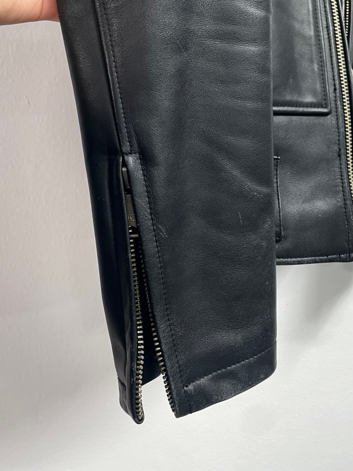 A.N.D 패치 싱글 라이더 자켓 (on.557) 상품이미지6