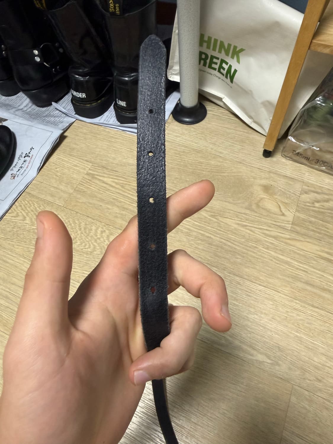 enfan riches deprimes마이크로 버클 스키니 벨트 풀셋90 상품이미지5