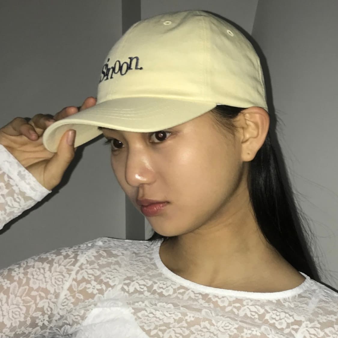 시눈 클래식 로고 볼캡 옐로우 상품이미지1