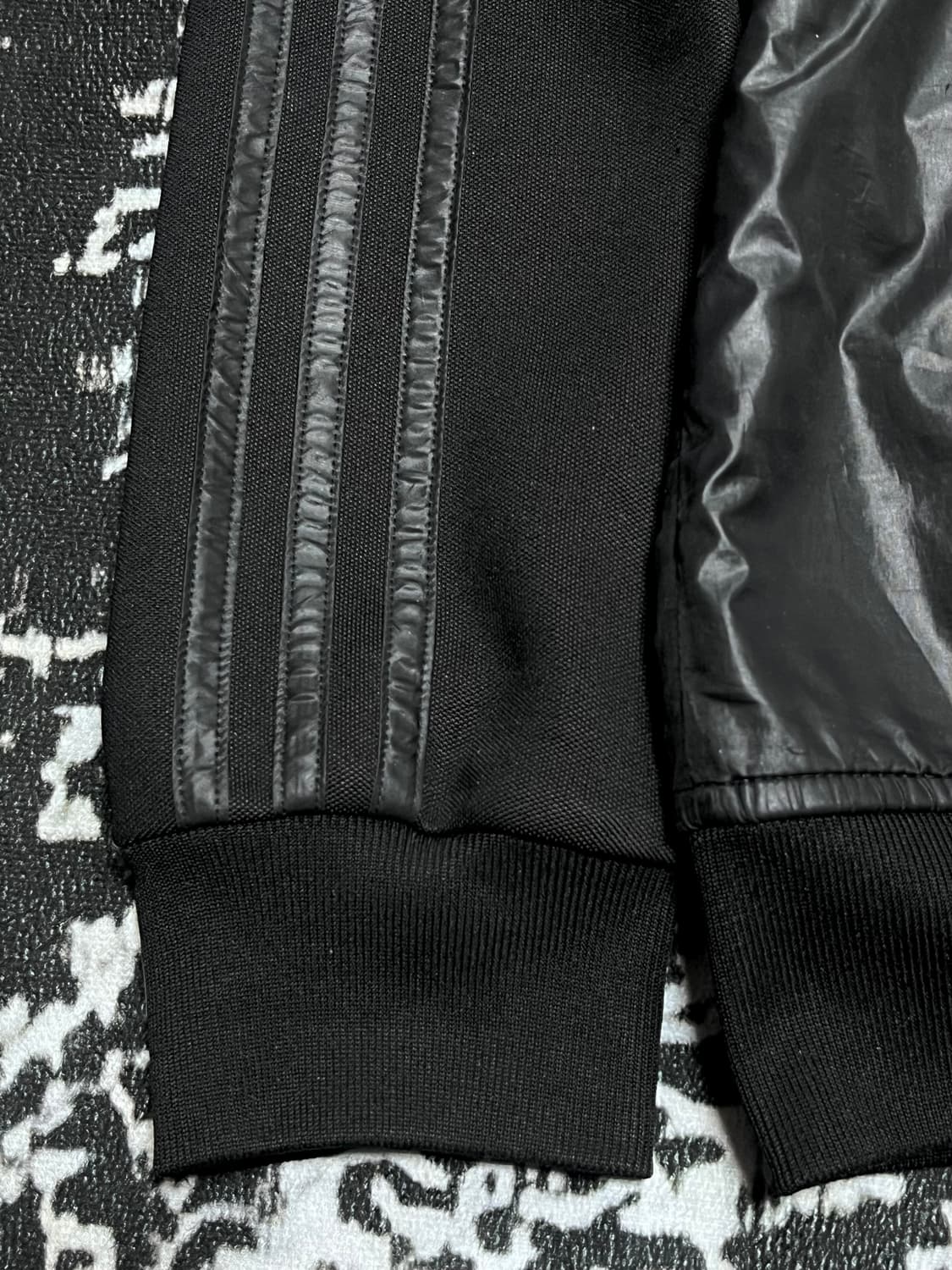 아디다스 오리지널 블랙 패브릭 후드집업 105 상품이미지5