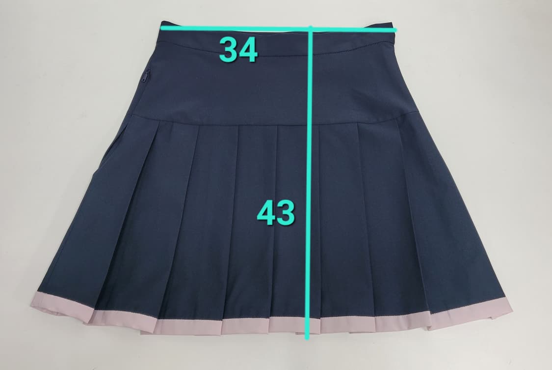 J.LINDEBERG 제이린드버그 플리츠 스커트 / 여 M 네이비
 상품이미지10