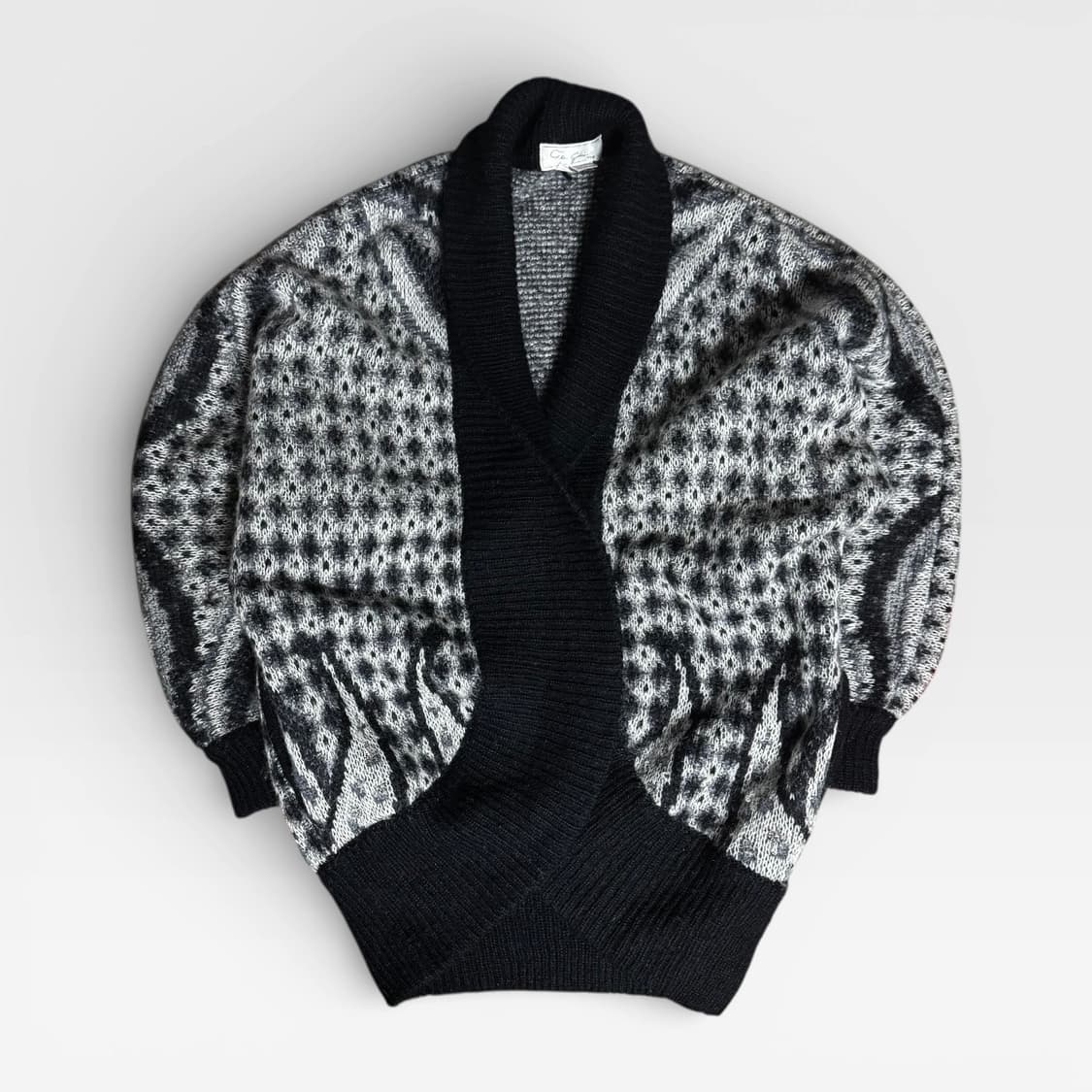 ~00‘s Wool Mohair Knit Cardigan 상품이미지1