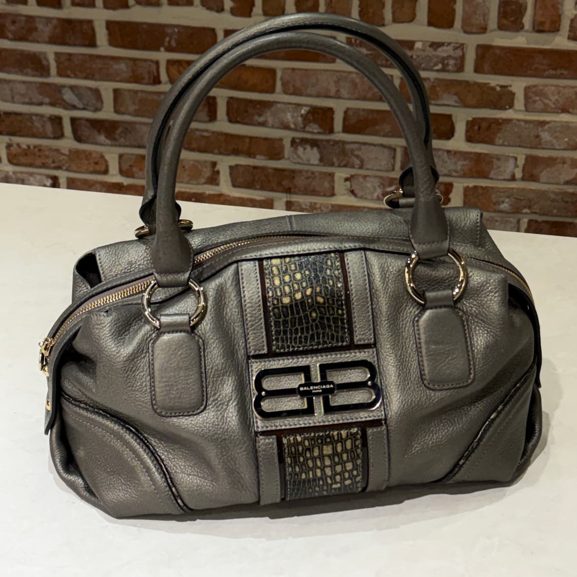 Balenciaga 발렌시아가 BB 파이톤백 상품이미지1