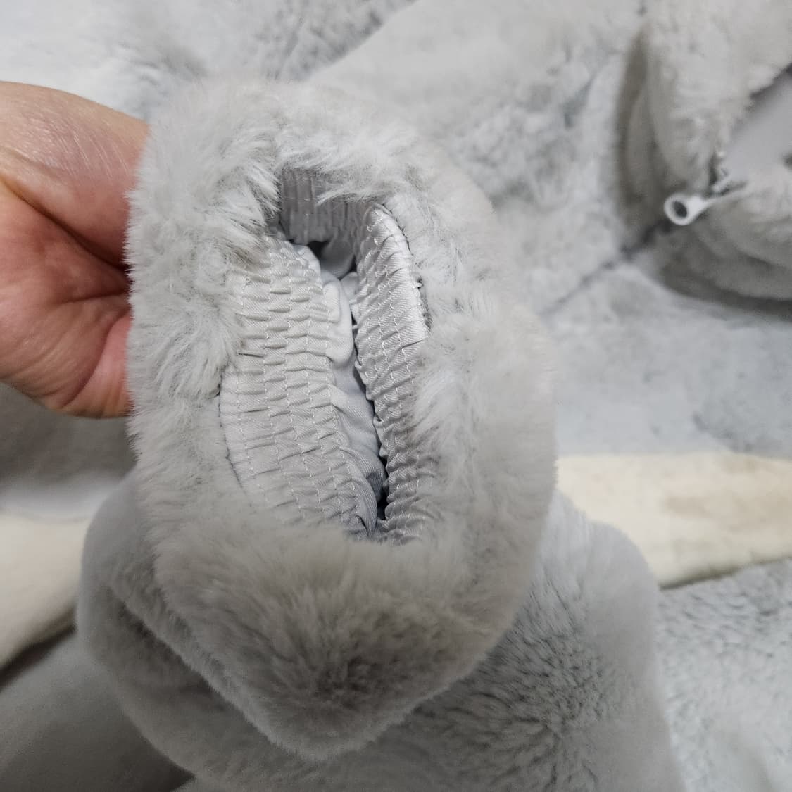 나이키 스우시 보아털 플리스점퍼 90/  L 상품이미지4