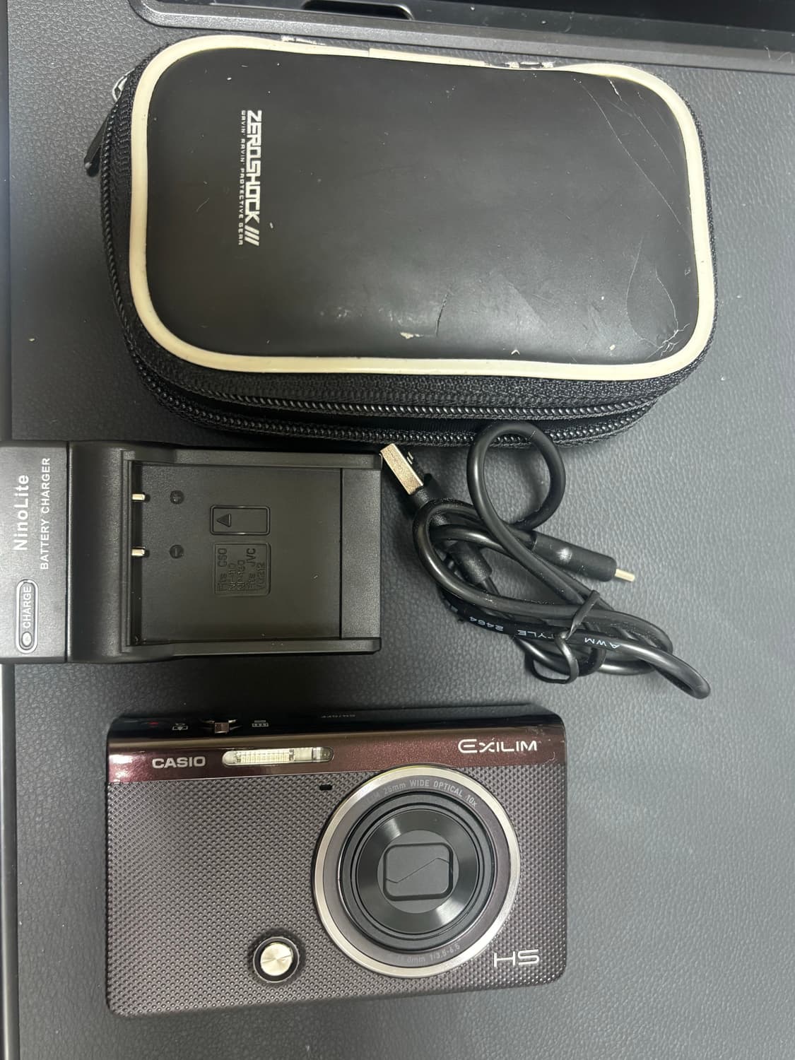 카시오 엑슬림 zr50 브라운 상품이미지1