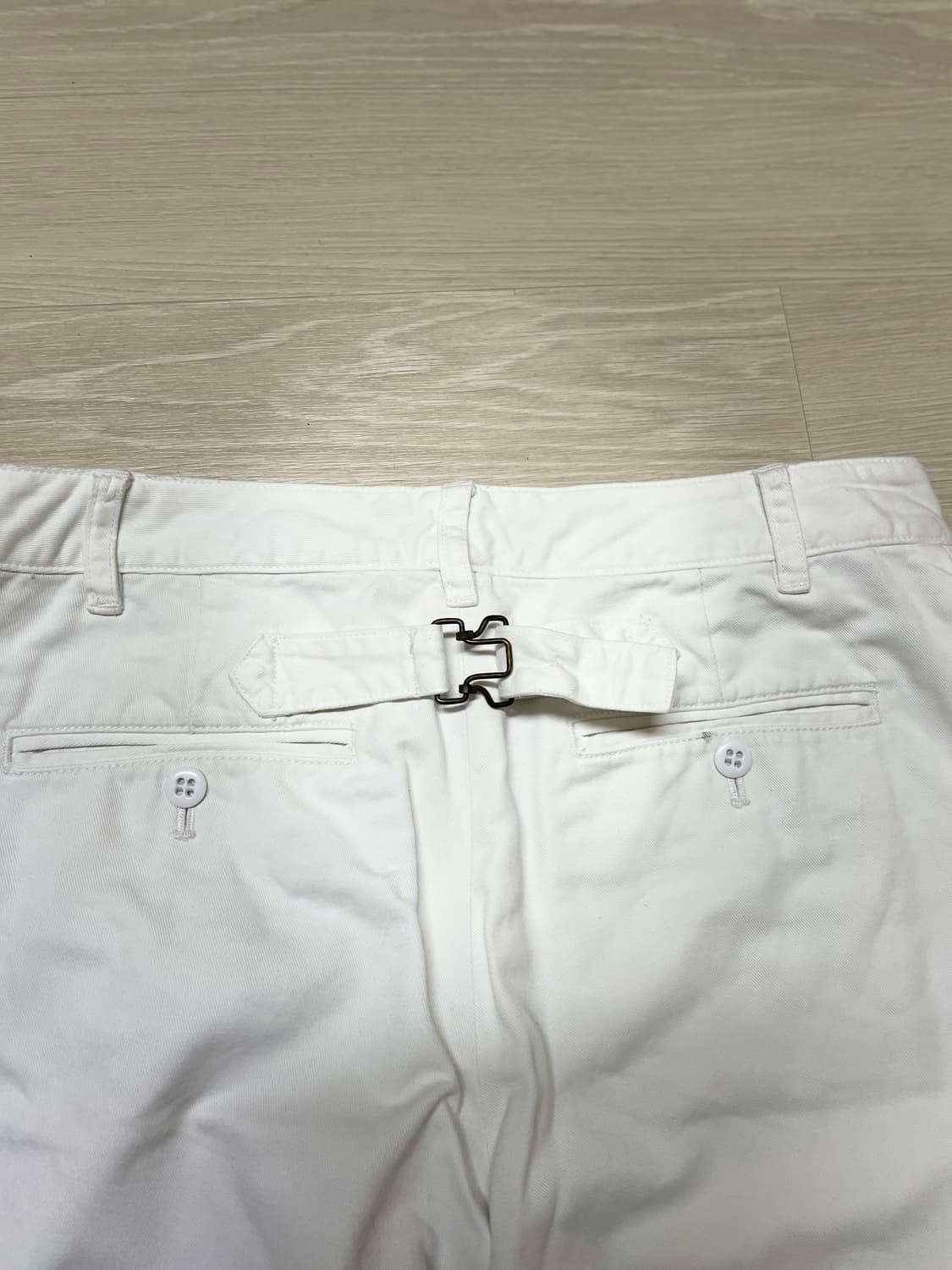 폴로 랄프로렌 흰색 면바지 새상품 상품이미지5